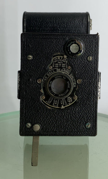 Vintage Eastman Kodak No A-127 FILM Vest Pocket Folding Camera TESTED  With Case1