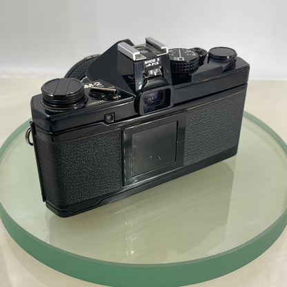Olympus OM-2 MD BLACK  35mm SLR camera body & Hotshoe 2 50mm 1:1.8 TESTED #7643