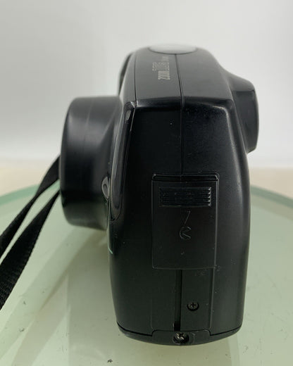 Pentax Zoom 105 SUPER BLACK POINT AND SHOOT FILM CAMERA TESTED - 7323