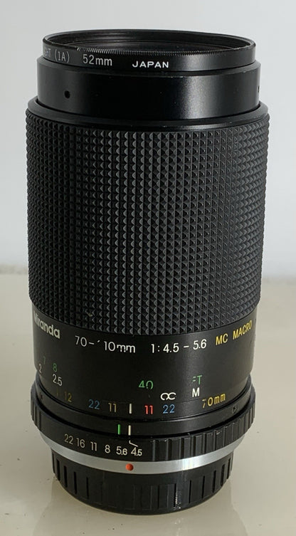 Miranda 70-210mm 1:4.5-5.6 MC Macro Canon Camera Lens Made In Japan TESTED#1244