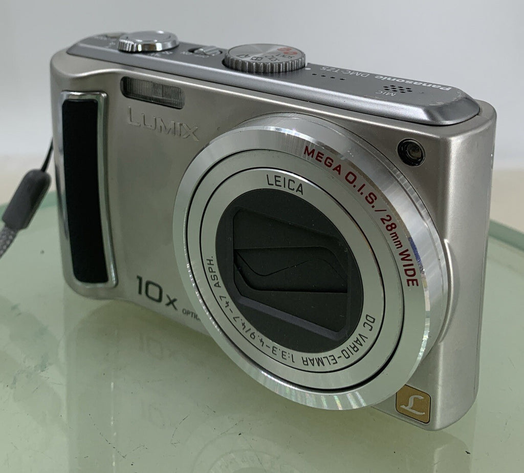 Panasonic LUMIX DMC-TZ5 DIGITAL CAMERA 10X ZOOM +16B CARD+ CHARGER TESTED - 9422