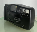 Fuji DL-95 Super 35mm Film Point and Shoot Camera BLACK NO CHARGER TESTED - 5432