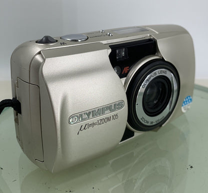 Olympus MJU Zoom 105 35mm 38-105mm Lens Weatherproof - Film Tested (Fully) , 3470