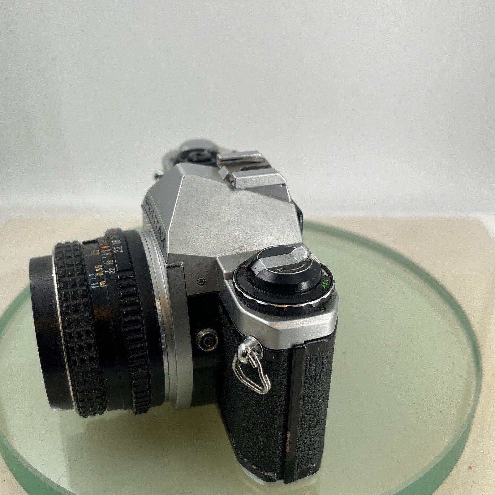 Pentax ME Super 35mm SLR Film camera + Pentax-M  28mm f2.8 LENS  - TESTED  8643
