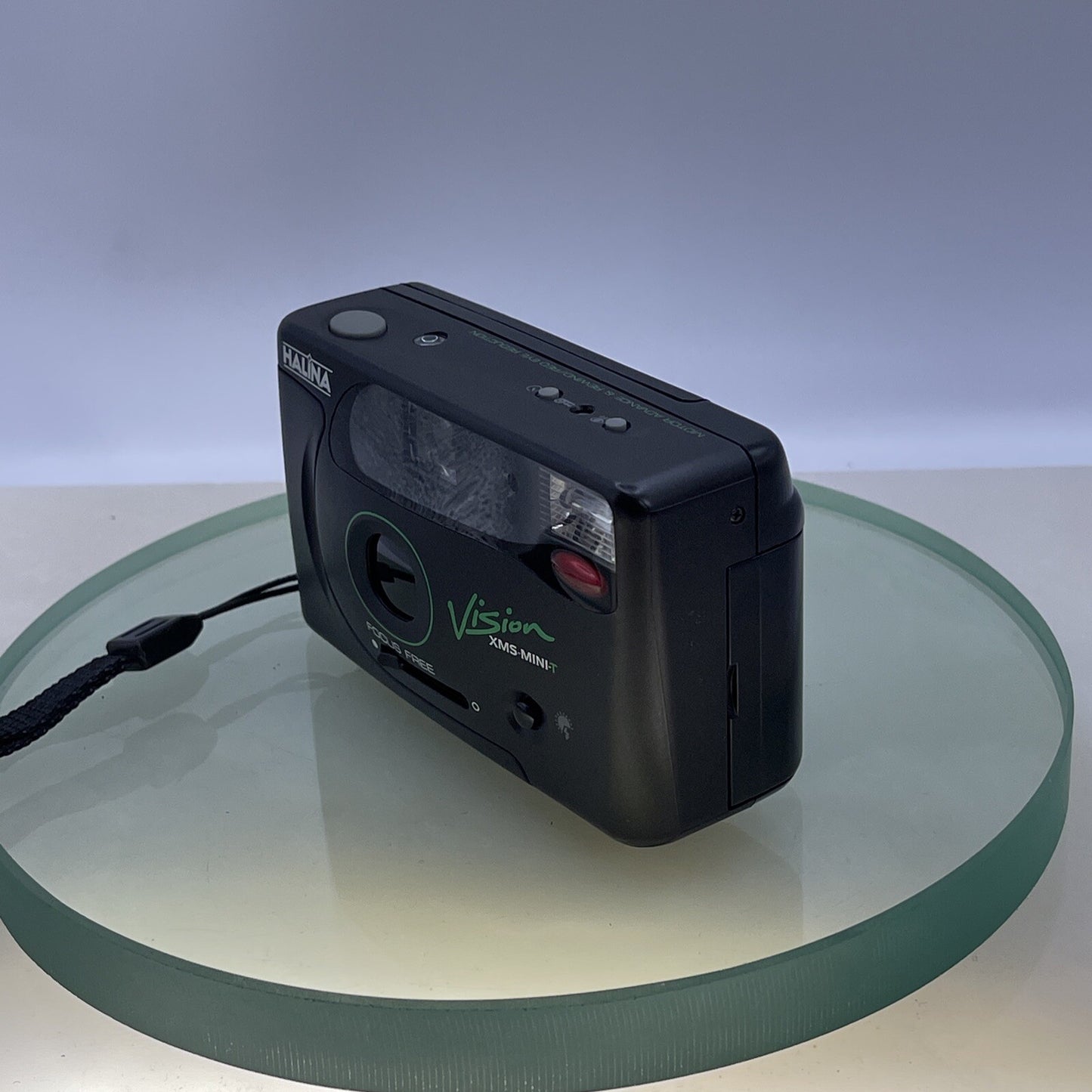 Vintage Halina Vision XMS MINI-T 35mm Camera Cased TESTED #5083