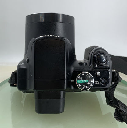Pentax X70 SR DIGITAL CAMERA BLACK 24X OPTICAL ZOOM + CHARGER TESTED - 8236