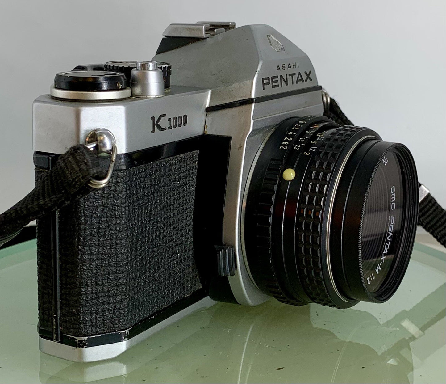 Pentax K1000 35mm SLR Film Camera+SMC Pentax-M 50mm F2 Lens TESTED METER WORK2102