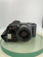 Olympus AZ-300 SUPERZOOM CAMERA BLACK POINT AND SHOOT FILM CAMERA TESTED - 901