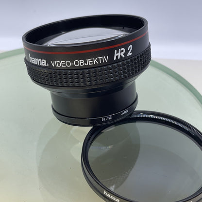 Hama VIDEO OBJEKTIV HR 2 + Hama PL circular M72 (IV) #5823