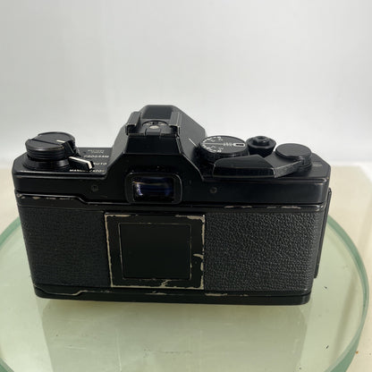 Olympus OM-2 Spot / Program SLR Camera+Olympus Zuiko  28mm f2.8 TESTED  #8835