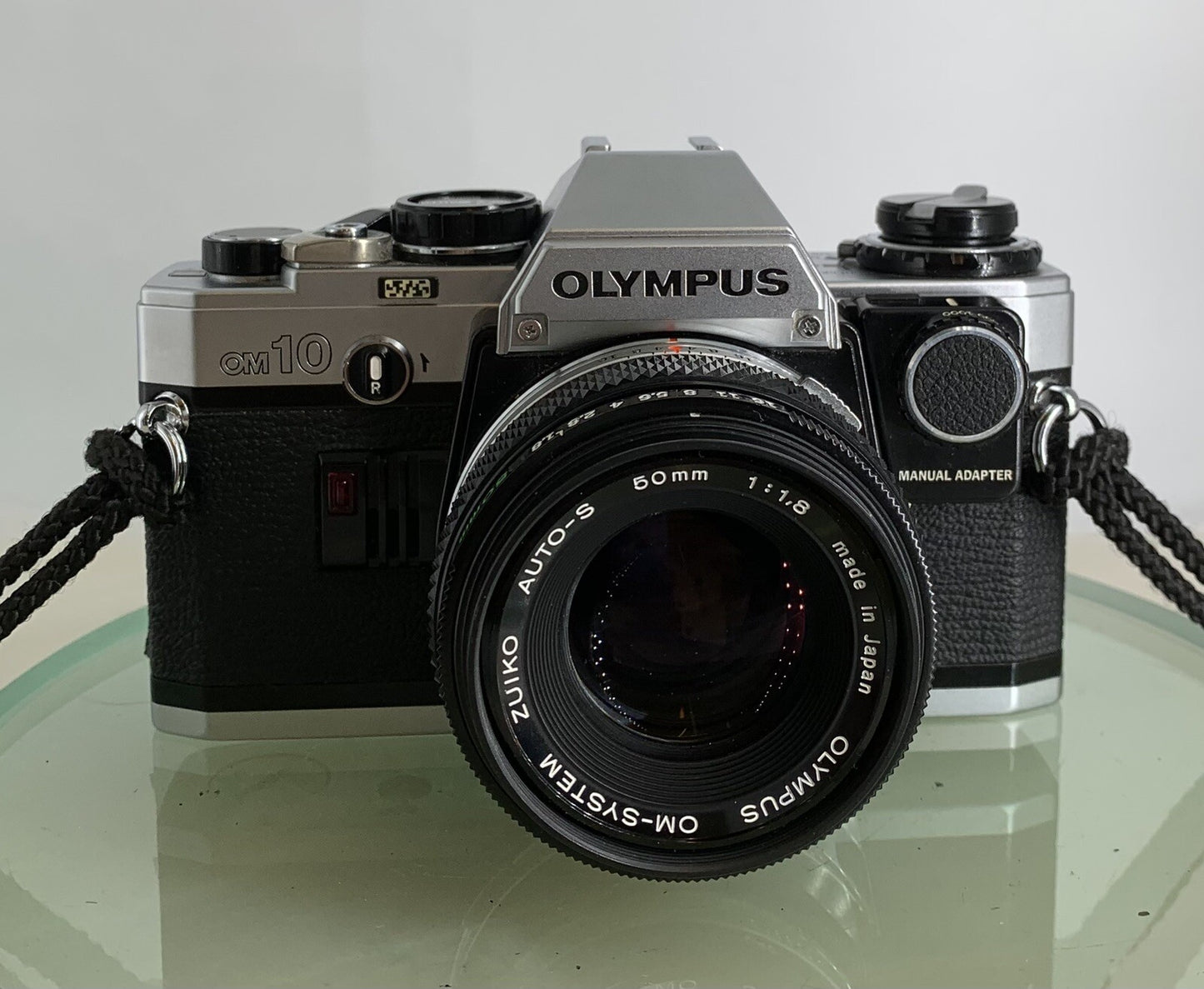 Olympus OM10 35mm Film SLR Manual Camera +Olympus 50/1.8 MC Zuiko Lens TESTED4951