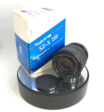 Tokina Camera Lens SZ-X 210 70~210mm F4~5.6 SD Glass Element PentaxP/KA Ricoh RK0