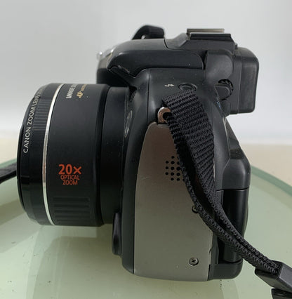 Canon Power Shot SX20 IS Digital COMPACT CAMERA 12.1 BLACK WITH BAG TESTED - 4503