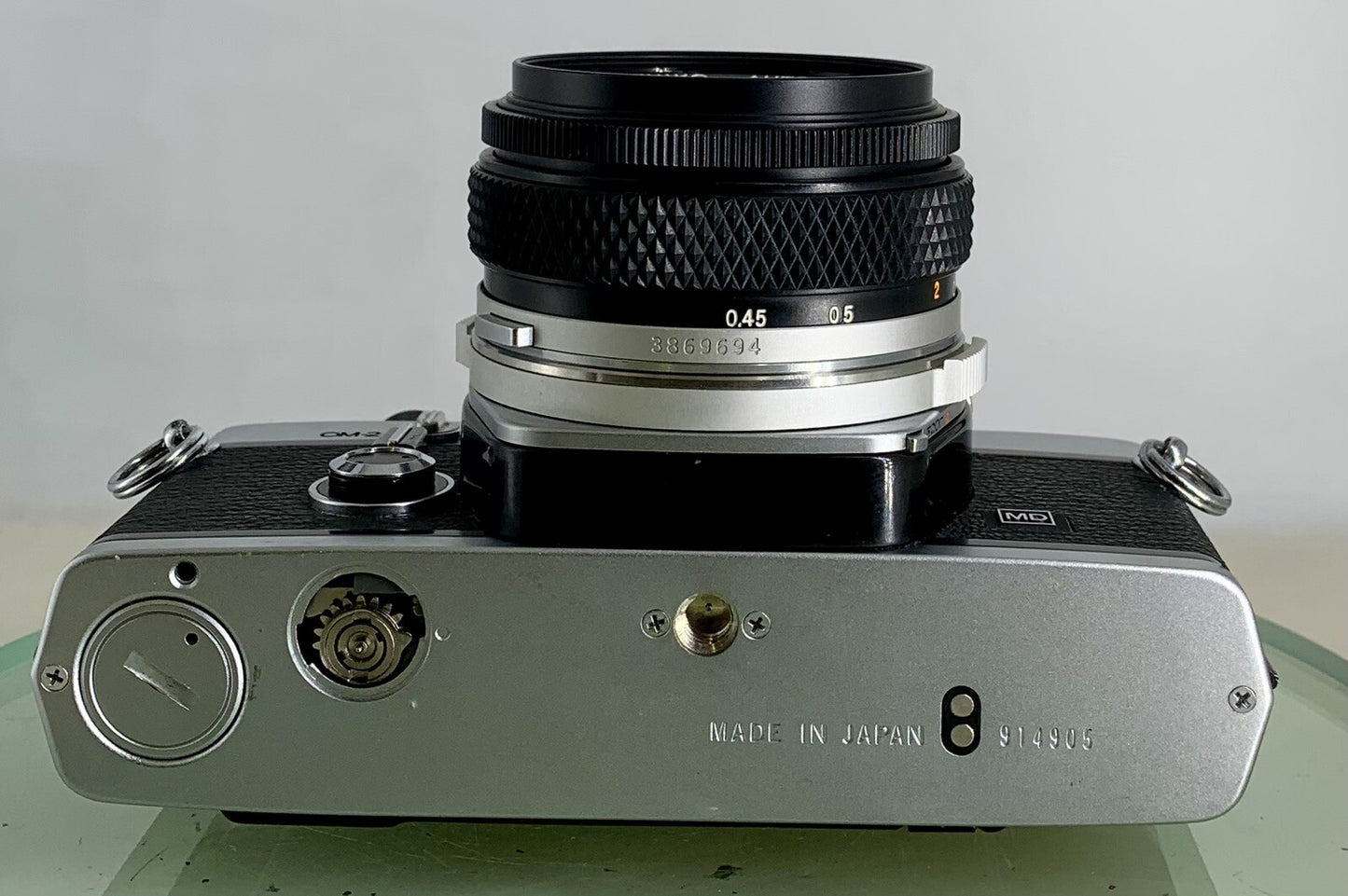 Olympus OM-2N MD 35mm Film SLR Manual Camera Olympus AUTO S50mm F/1.8 Zuiko Lens8