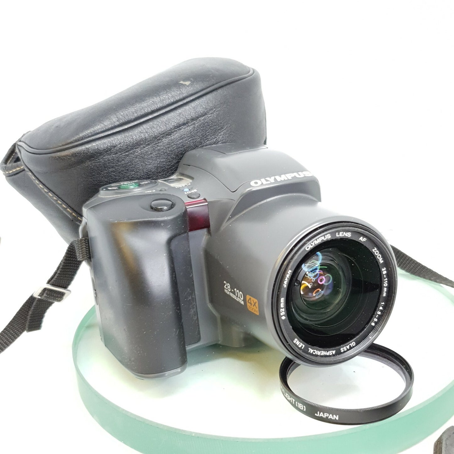 OLYMPUS IS-100 35MM FILM BRIDGE CAMERA~28-110MM - Cased/Great Condition #9050