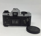 YASHICA FX-D QUARTZ 35mm FILM SLR CAMERA WITH YASHICA 50mm F/1.9 ML Lens 124