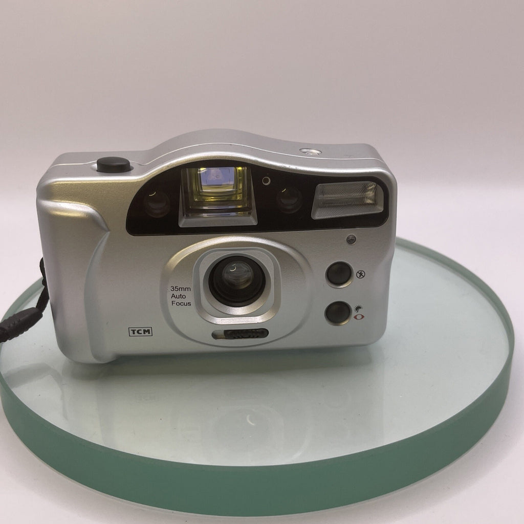 TCM 35mm Point and Shoot Film Camera Auto focus EXCELLENT CONDITION, Cased #3301