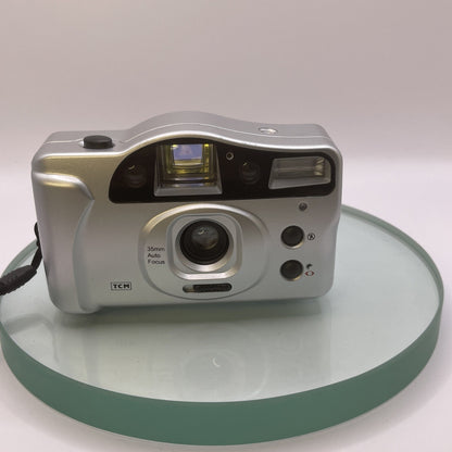 TCM 35mm Point and Shoot Film Camera Auto focus EXCELLENT CONDITION, Cased #3301