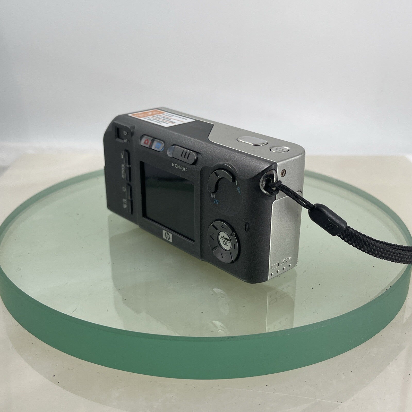 HP Digital Camera Photosmart M417 5.2MP Silver Tested #7045