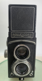 Rollei Rolleicord II 120 Film 6x6cm TLR Camera with Triotar  Lens + Case #3001