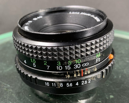 MIRANDA 1:2 f=50mm Lens For Cameras (BIT DUSTY) #933