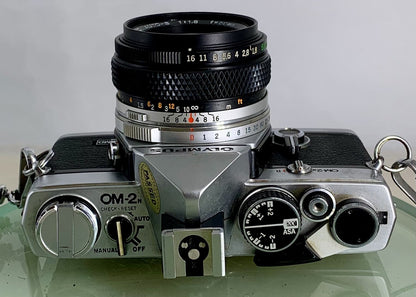 Olympus OM-2N MD 35mm Film SLR Manual Camera Olympus AUTO S50mm F/1.8 Zuiko Lens7