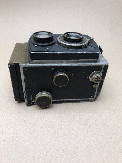 Rollei Rolleicord I Art Deco Shutter In working Zeiss 75mm lens Very Rare 19348