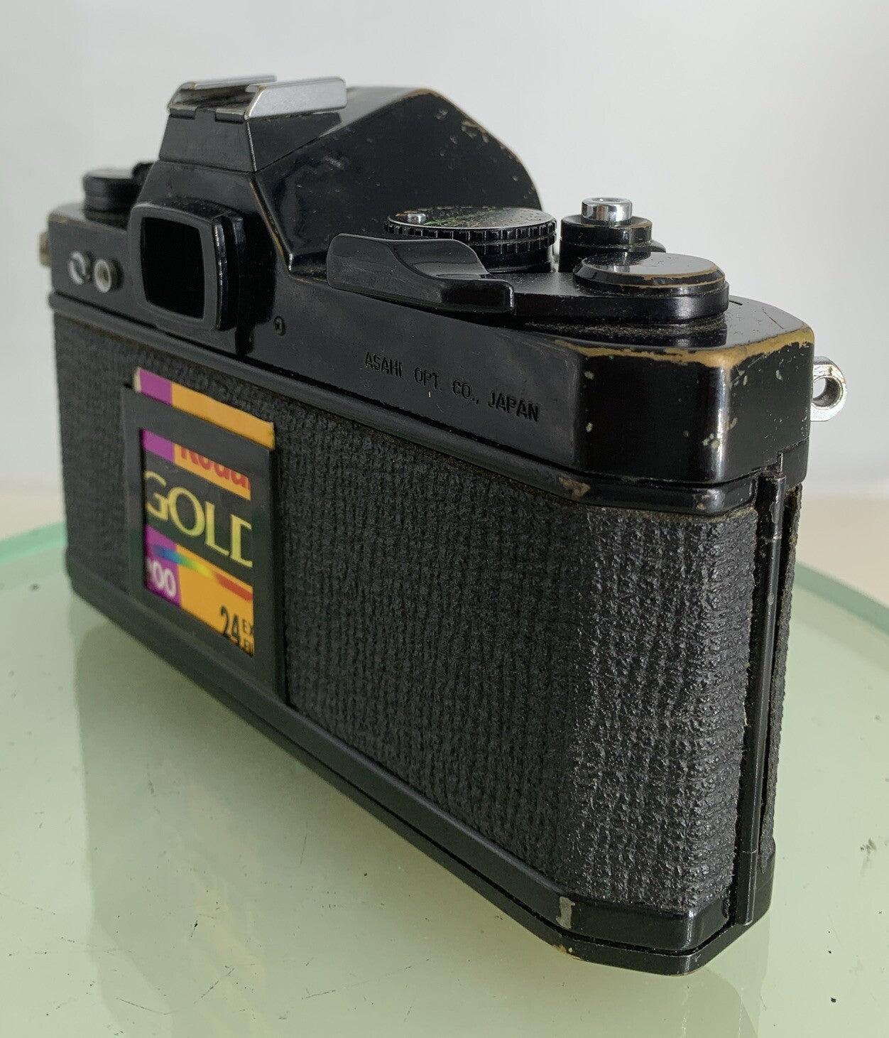 Pentax Asahi K2 35mm Black Film Camera SMC 50mm lens 1:2.K1000 Tested Works #1936