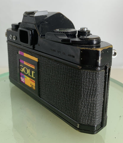 Pentax Asahi K2 35mm Black Film Camera SMC 50mm lens 1:2.K1000 Tested Works #1936