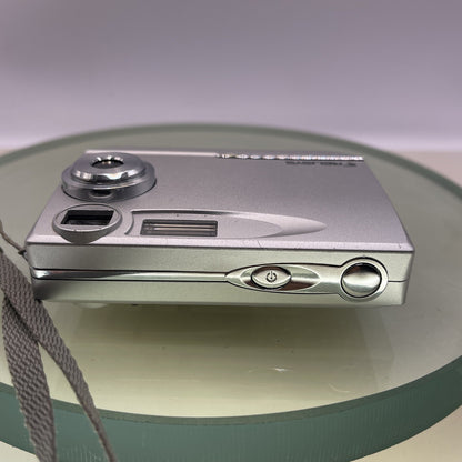 Relisys RDC-3100 3.1MP Compact Digital Camera Silver Tested 128MB SD Card #6416