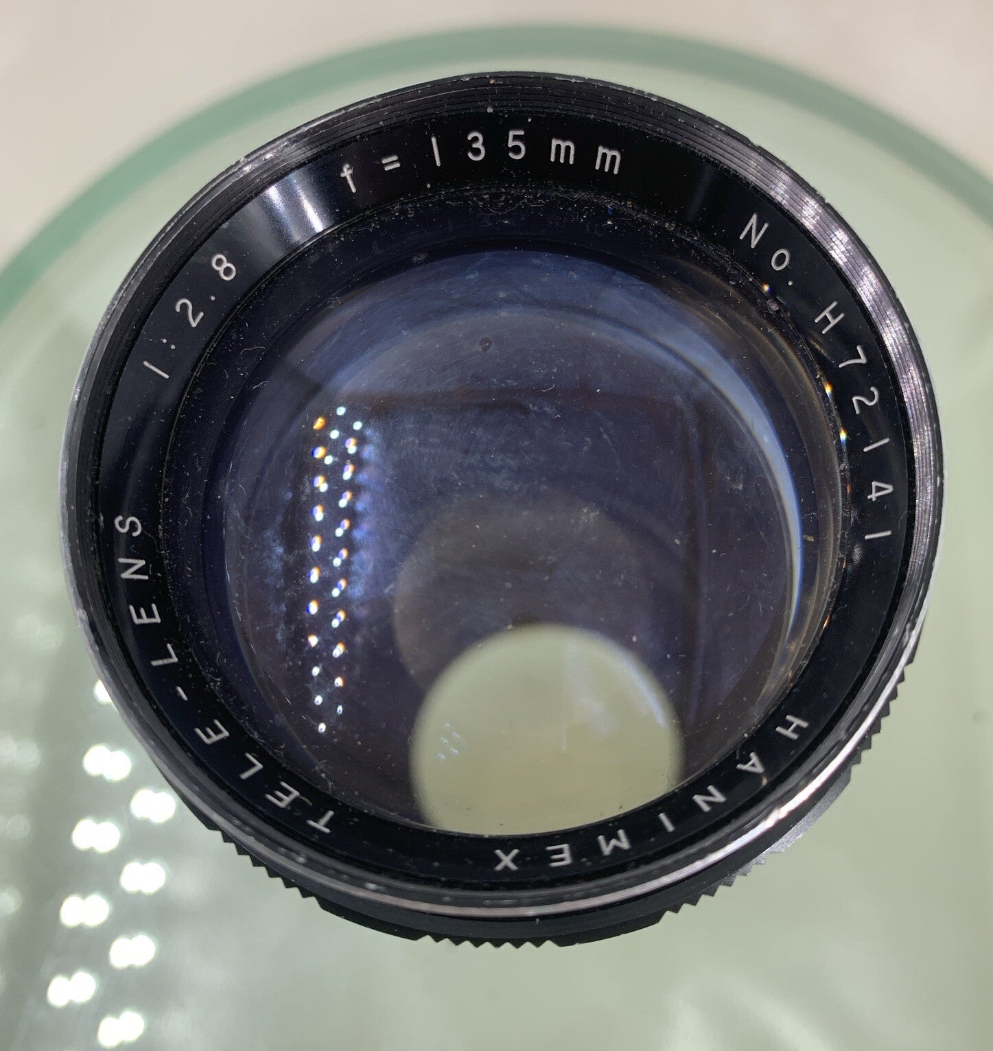 Hanimex Wide 1:3.5 35mm lens BLACK FOR MADE IN JAPAN PERFECTLY TESTED - 4370