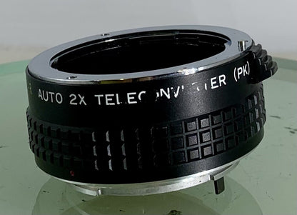 LUCENTAR Auto 2X Tele-converter (PK) + Case + Good Condition - 3011