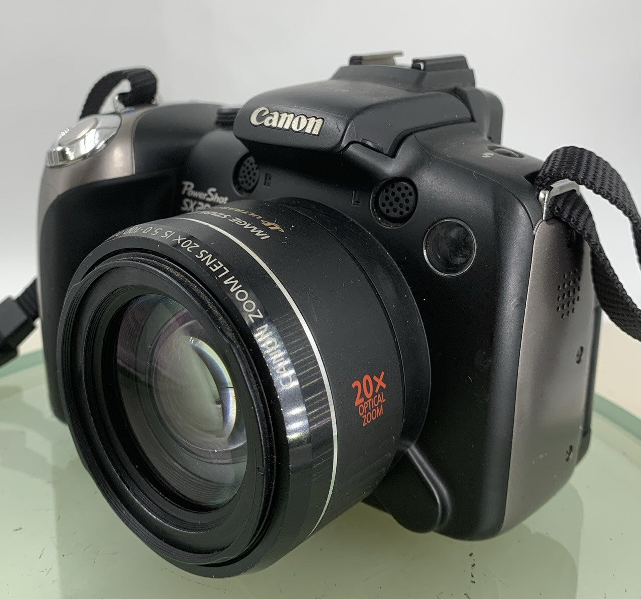 Canon Power Shot SX20 IS Digital COMPACT CAMERA 12.1 BLACK WITH BAG TESTED - 4502