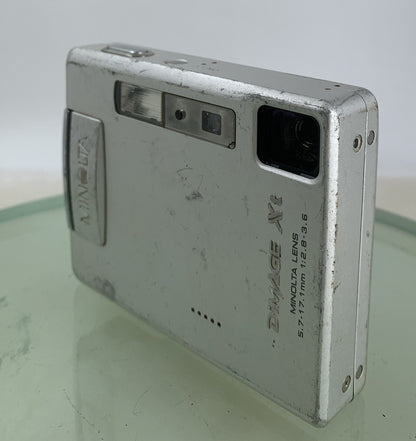 Konica Minolta Dimage XT 3.2MP Compact Digital Camera WITH CHARGER TESTED - 8422