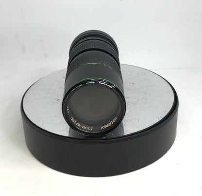 Hanimex Zoom Macro MC Lens f=72-162mm   1:3,5 Pentax PK Mount + Filter #6431