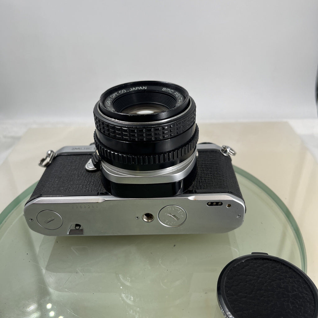 Pentax ME Super 35mm SLR Film camera + Pentax-M  50mm f2LENS  - TESTED  74712