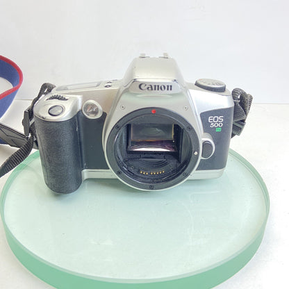 Canon EOS 500N 35mm SLR Film Camera Body with Body Cap and Strap #8671