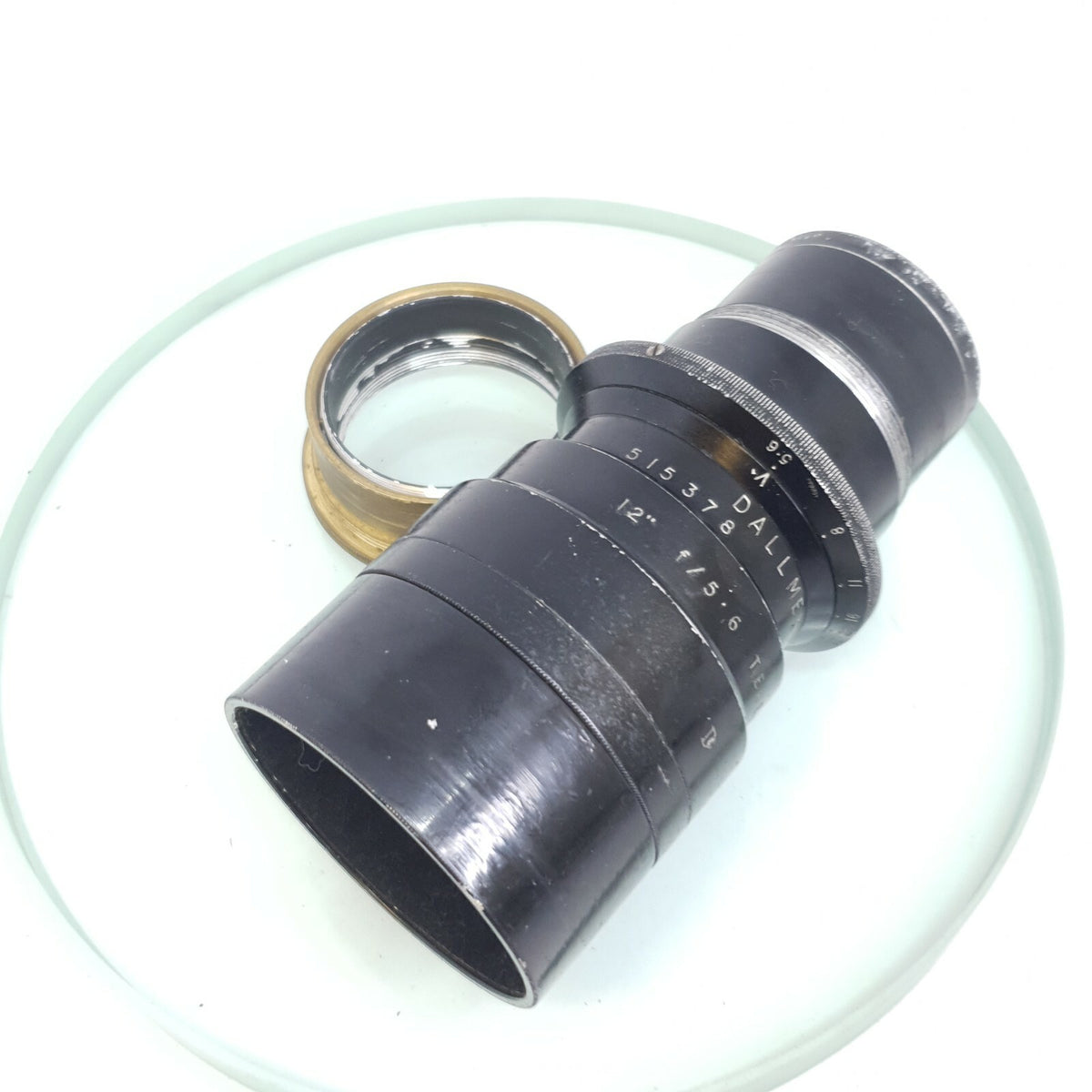 Dallmeyer 12'' f/5.6 Telephoto Lens, serial no. 515378, barrel F-G,INSPECTED#4976