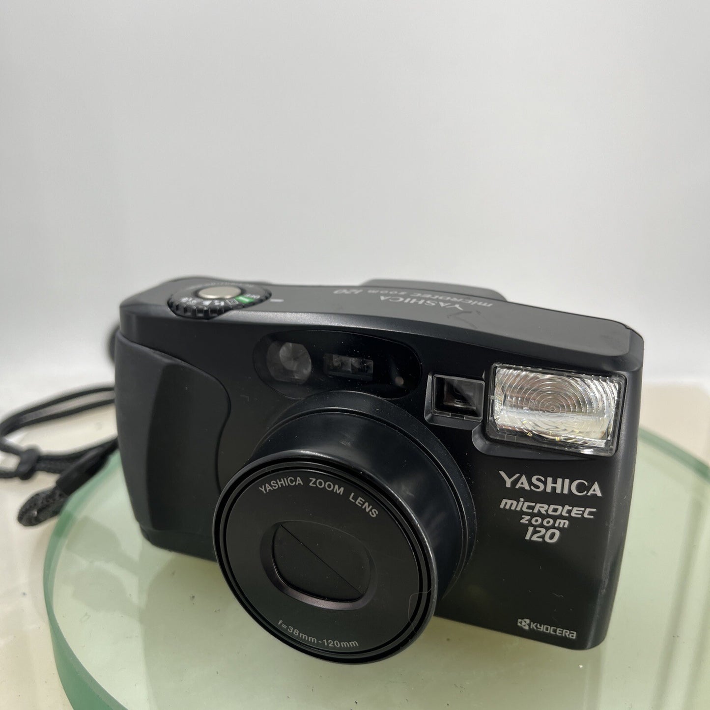 Yashica Microtec Zoom 120 analoge Point&Shoot 35mm Camera TESTED With Case 4012