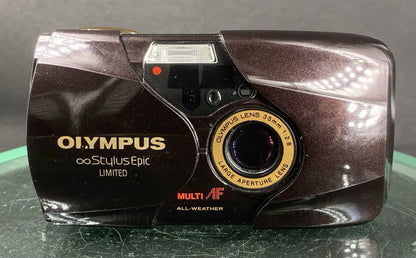 {MINT} OLYMPUS ∞STYLUS EPIC LIMITED 35MM CAMERA (4192) MADE IN TOKYO JAPAN 19983