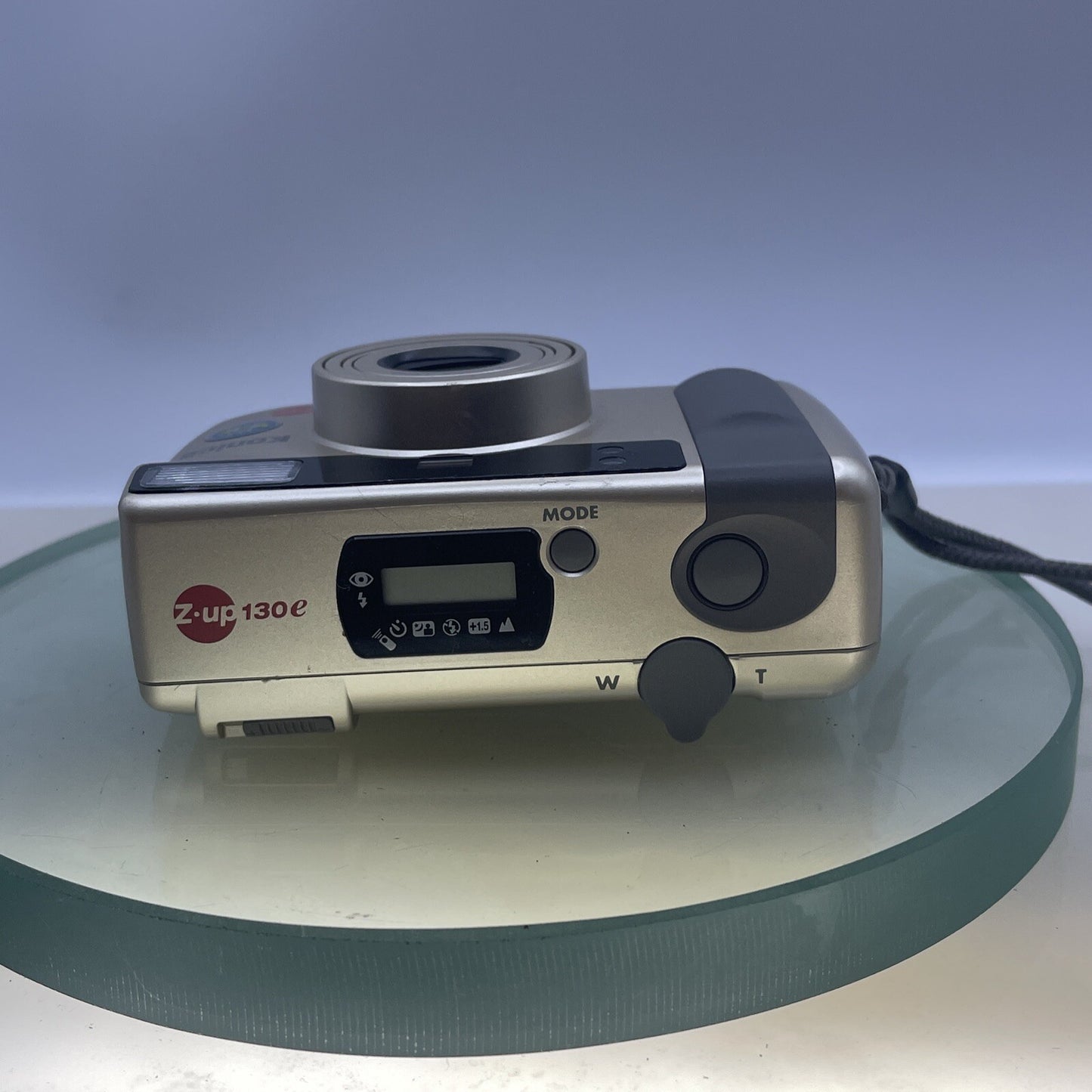 Konica Z-UP 130E Compact 35mm Film Camera  38-130mm Zoom Retro + case #27