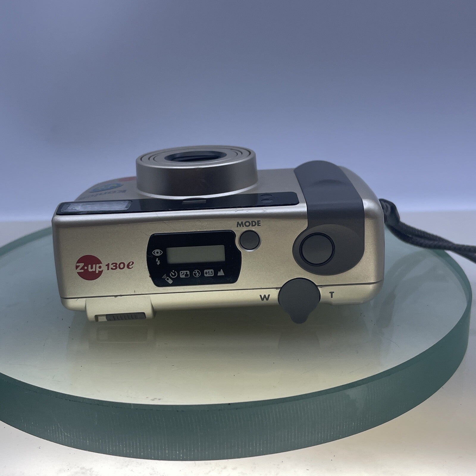 Konica Z-UP 130E Compact 35mm Film Camera  38-130mm Zoom Retro + case #27