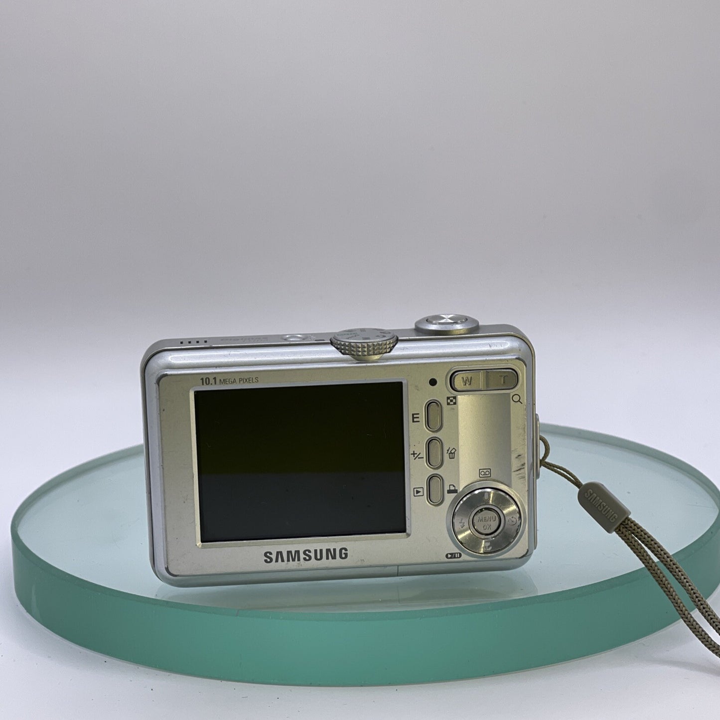Samsung Digimax D103 10.1 MP Compact Digital Camera Silver Tested#VGC#5693