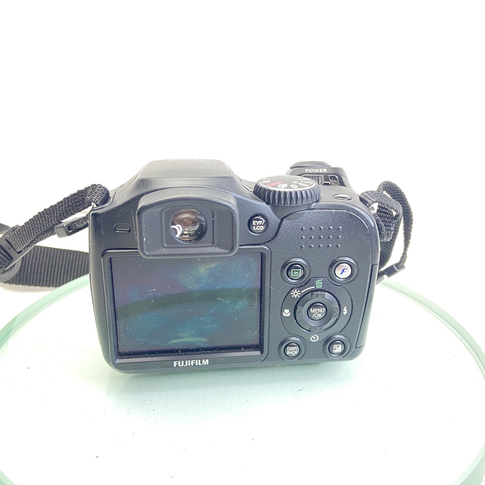 FujiFilm FinePix S5800 8MP 10x Optical Zoom SLR Digital Bridge Camera, cased#9143