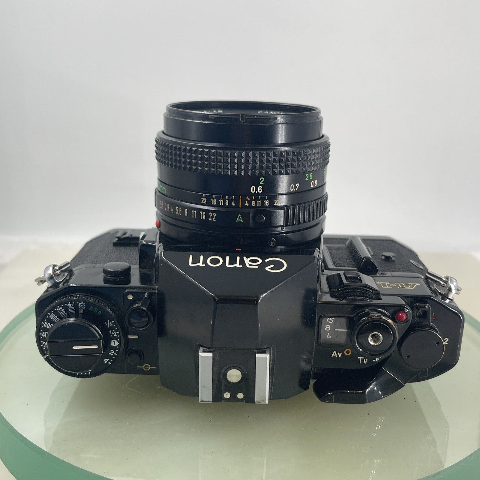 BEAUTIFUL Canon A-1 35mm SLR Camera Body+ FD 50mm f/1.8 FULLY WORKING #6216