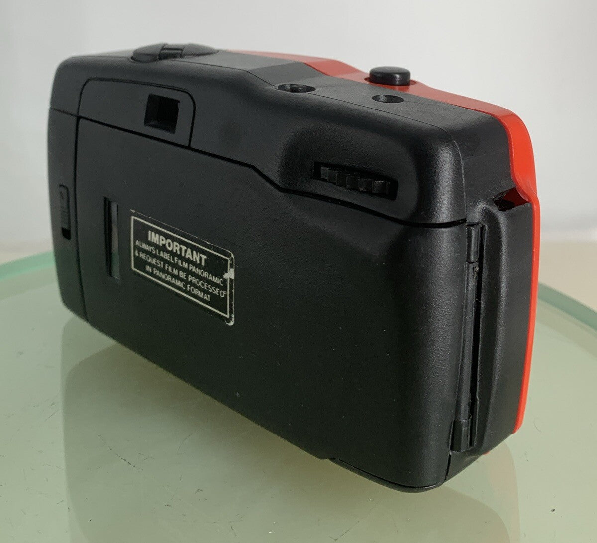 Panorama Wide Pic Focus Free Vintage Photographic Camera RED TESTED - 5416