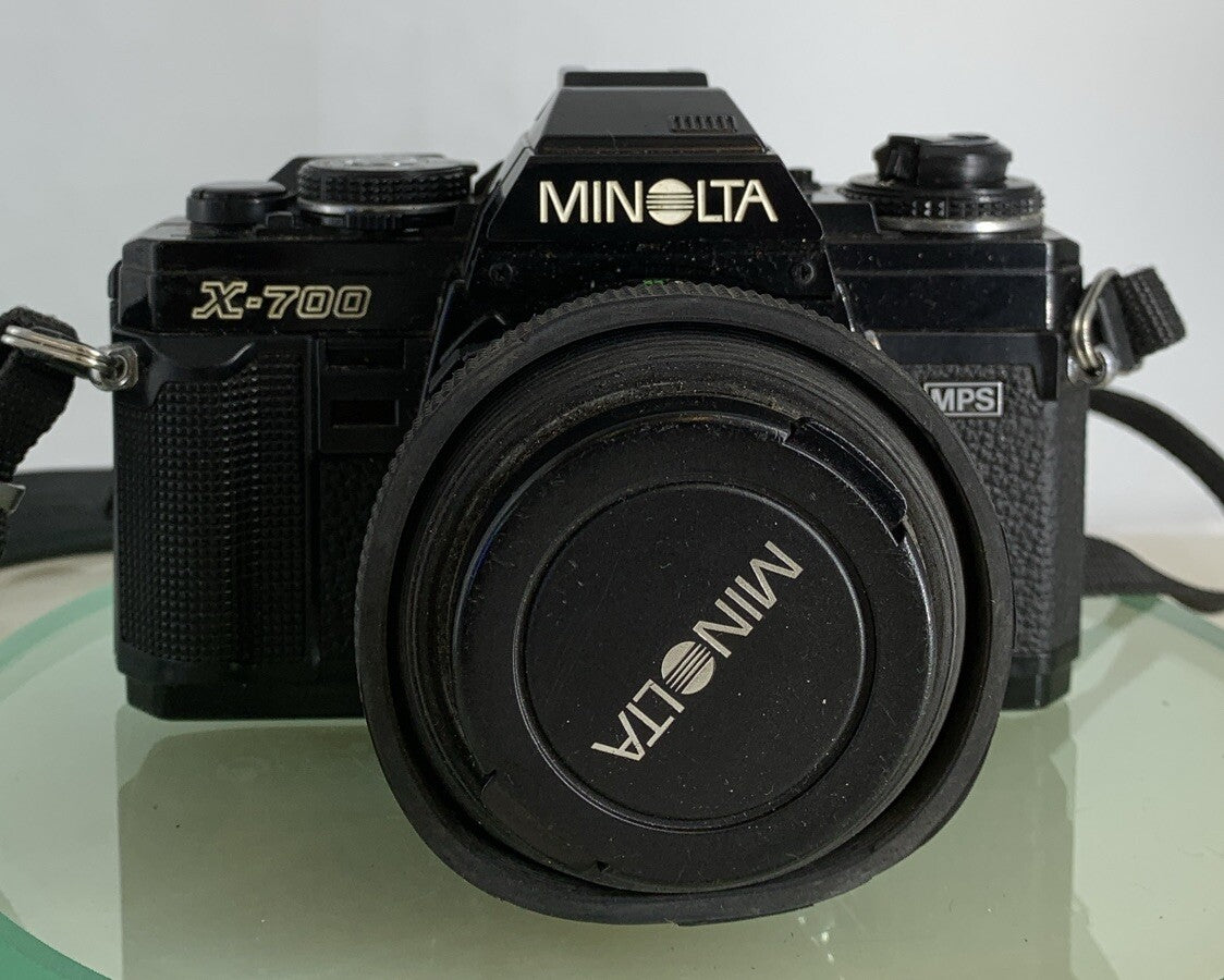 Minolta X-700 35mm Film SLR Manual Camera w-Minolta 50mm f/1.7 MD Lens ++ - #1811