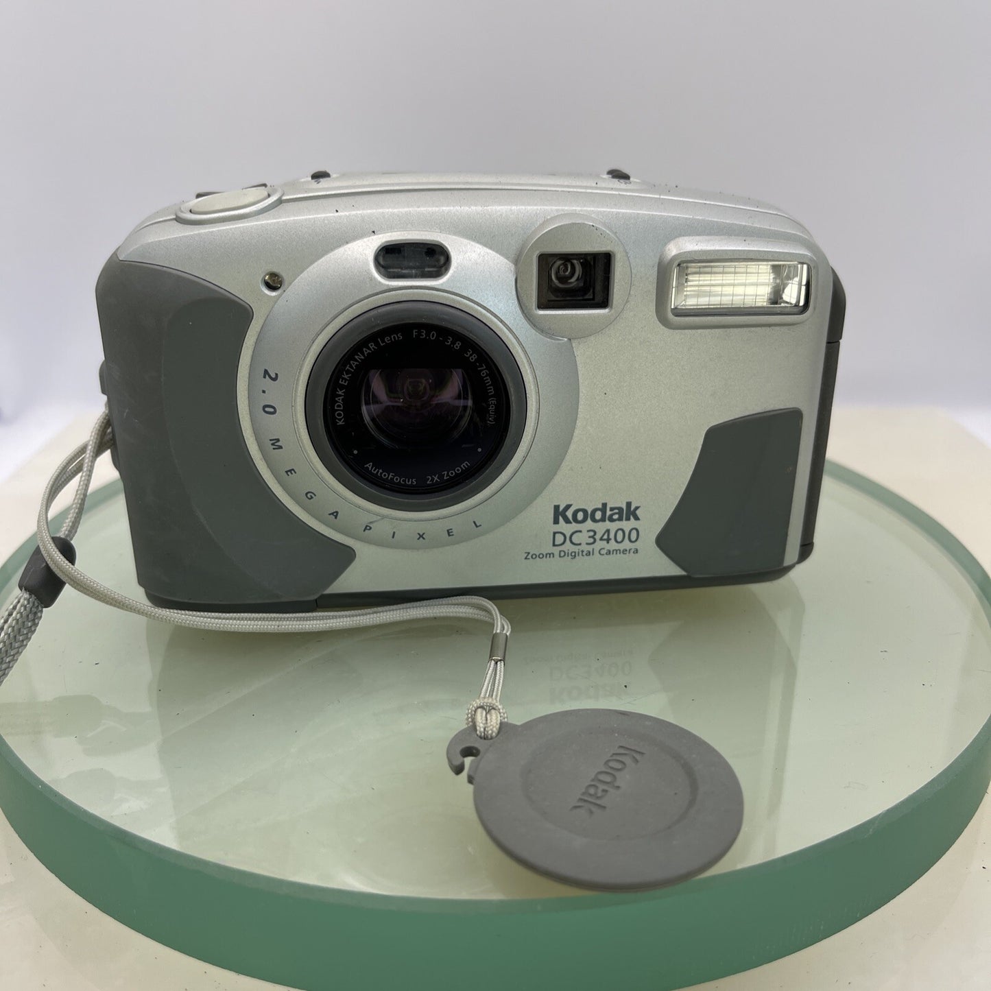 Kodak DC3400 Vintage Digital Camera 2.0 Megapixel Tested Works Made In Japan#9561