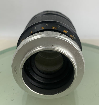 Hanimex Wide 1:3.5 35mm lens BLACK FOR MADE IN JAPAN PERFECTLY TESTED - 4376
