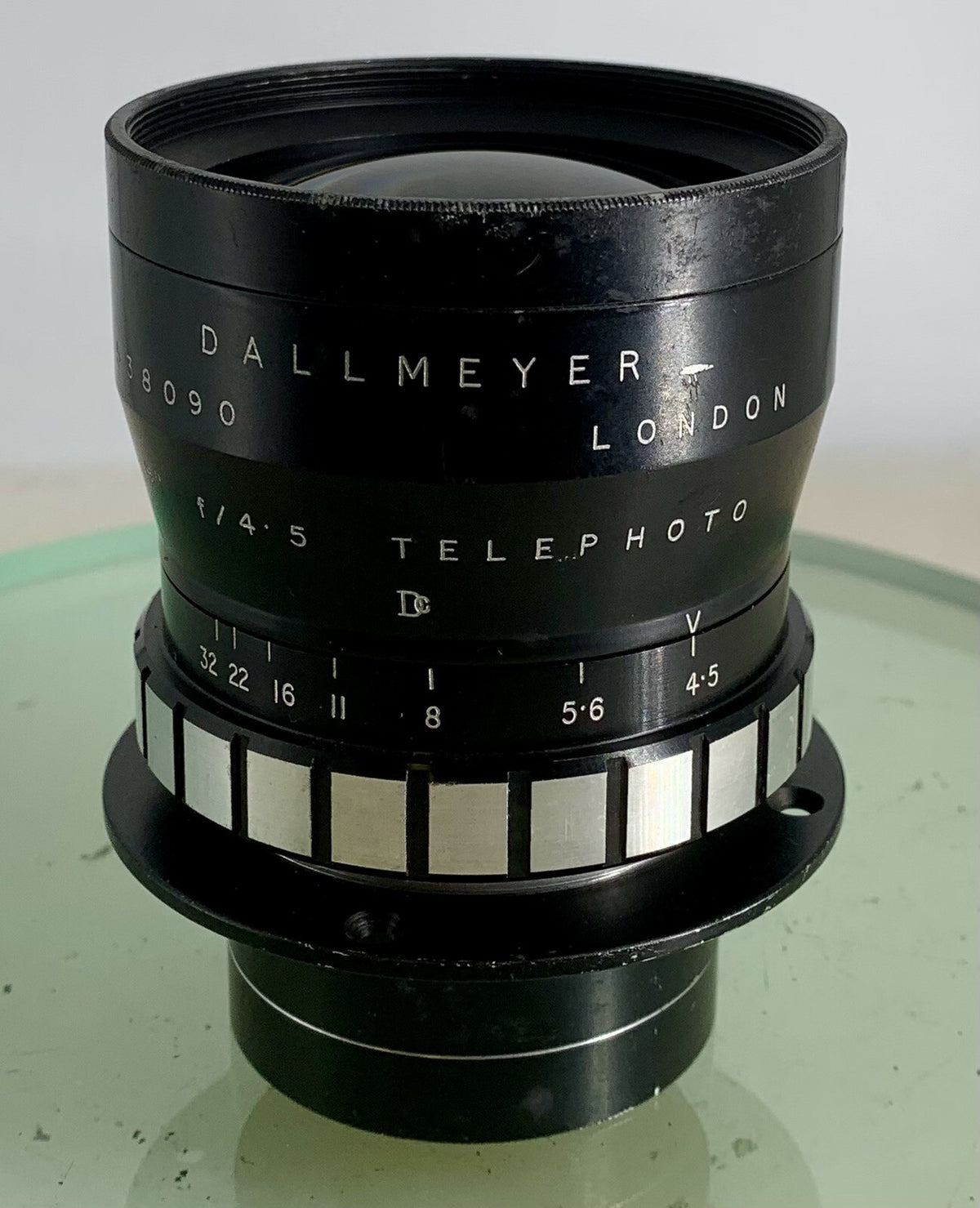 Dallmeyer 9 inch f4.5 Telephoto  9"  f/4.5,  Blades Work smoothly, Collectible42